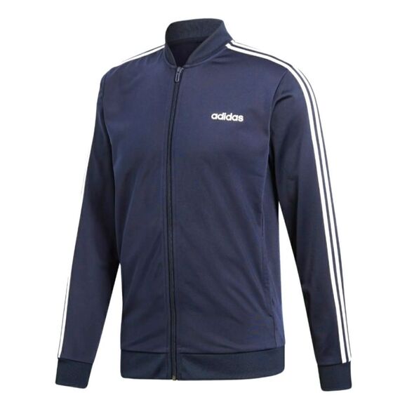 Adidas Back To Basics Three Stripes Track Jacket Sz Sm - Picture 2 of 13